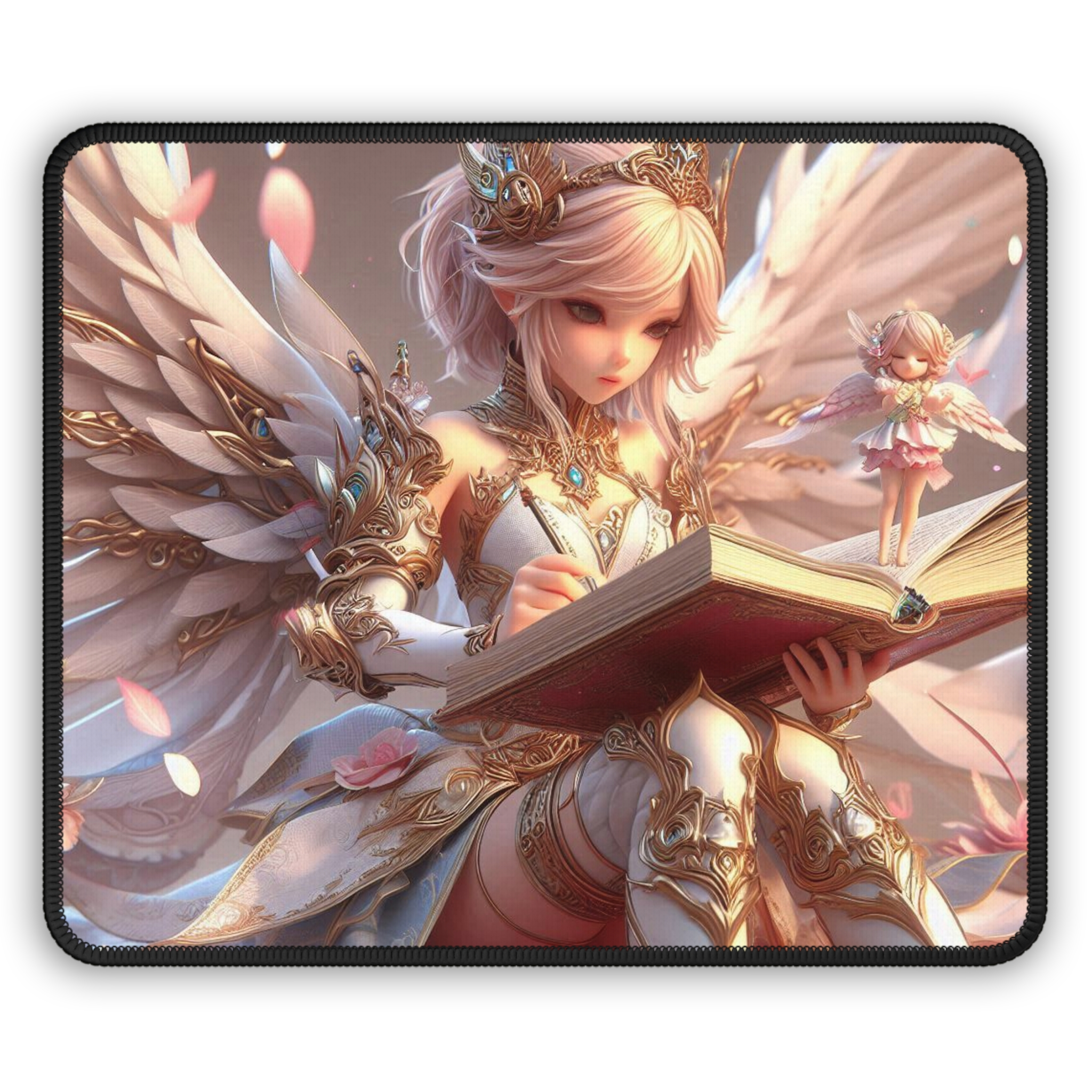 Angel Scholar Mouse Pad