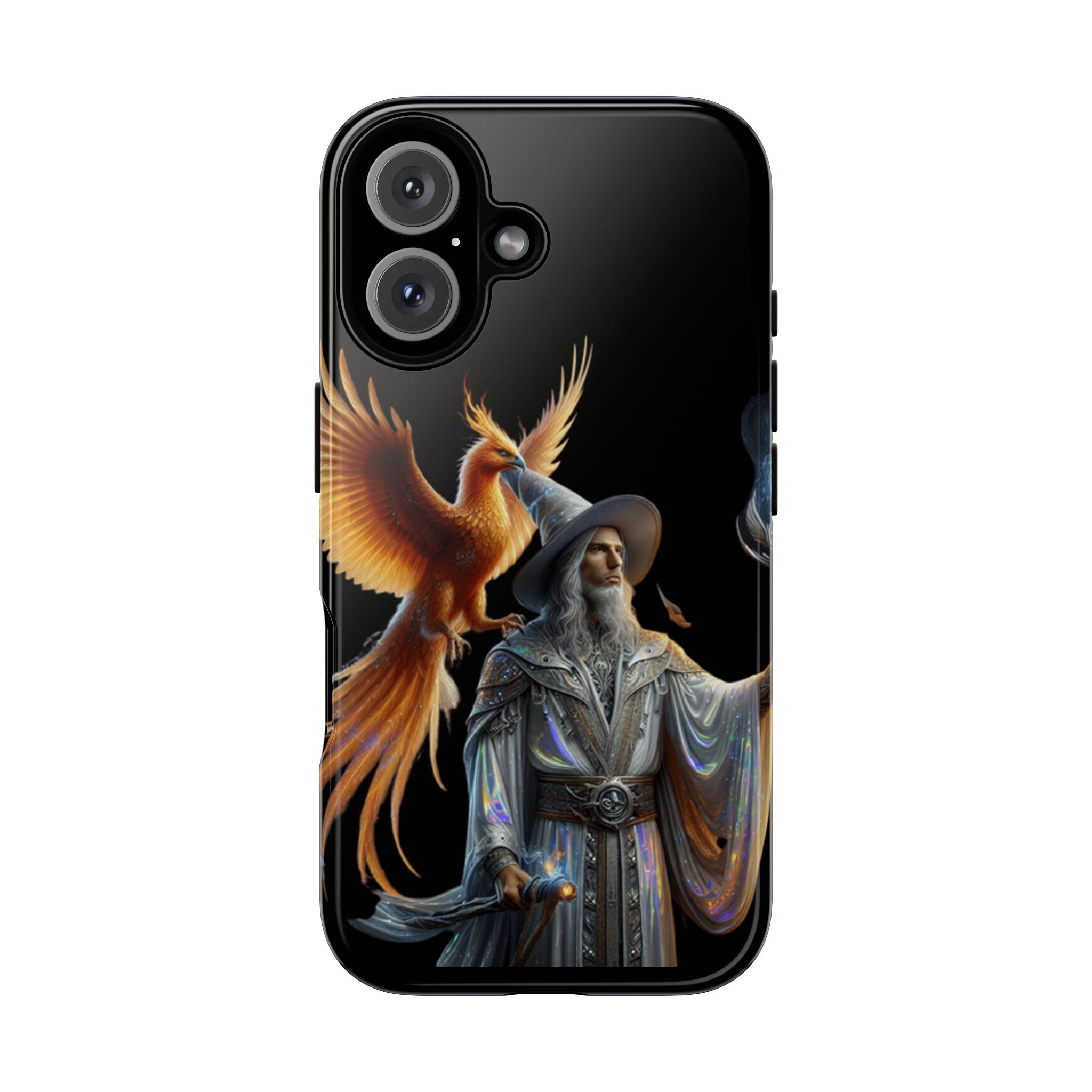 Wizard & Phoenix Phone Case