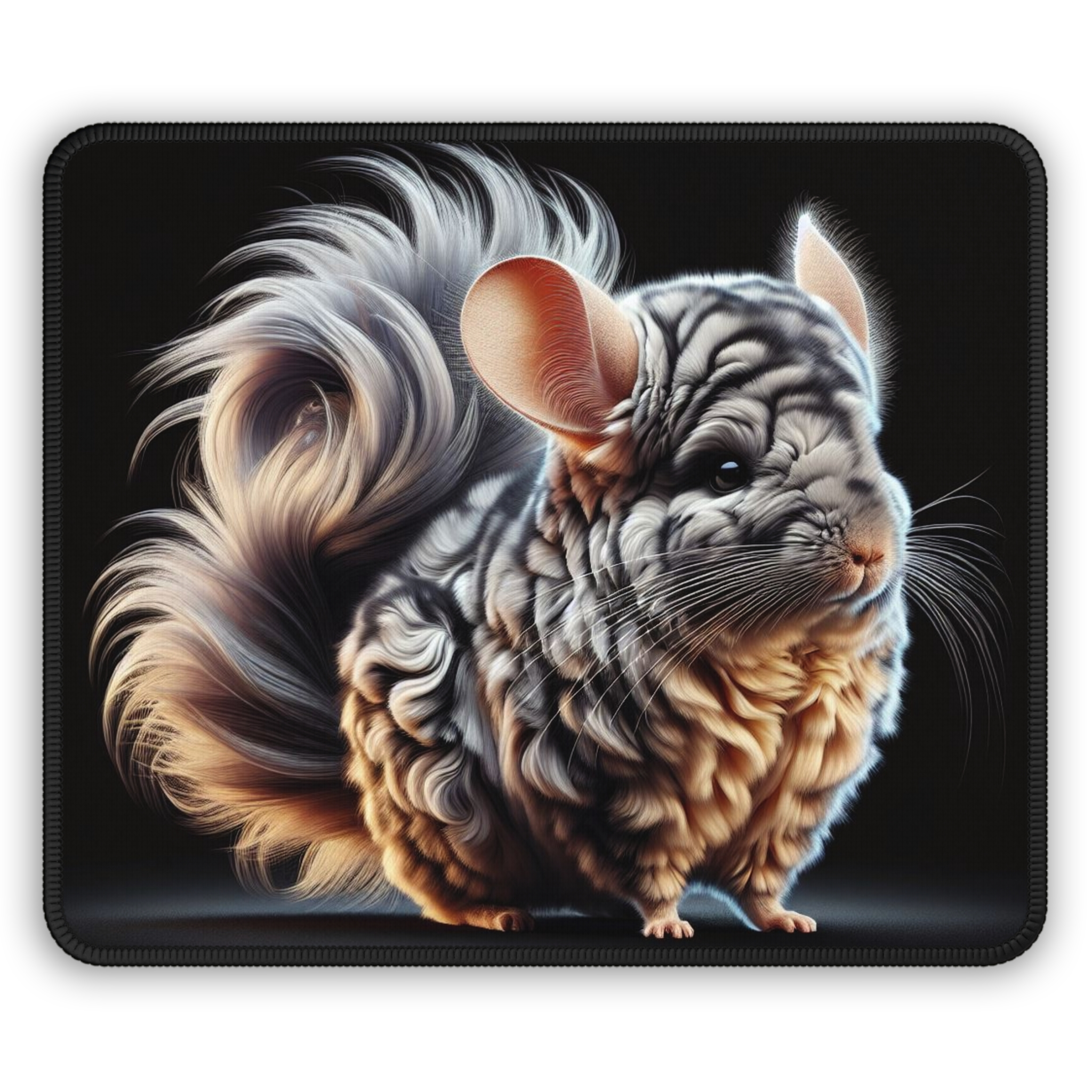 Chinchilla Art Mouse Pad