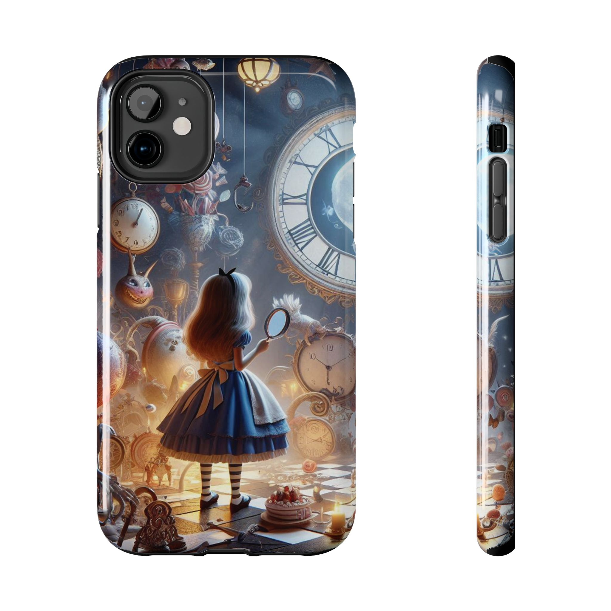 Fantasy Alice Tough Phone Case, Alice in Wonderland, Protective Phone Cover,