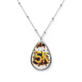 5K Hunny Teardrop Necklace